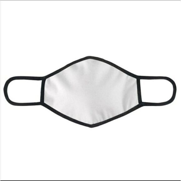 USA Made Blue Green Tropical Facemask - Picture 3 of 3